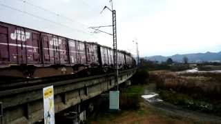 [Full HD] 2012.11.28 奥羽本線1656レ・EF510-4号機+DE10-1717号機