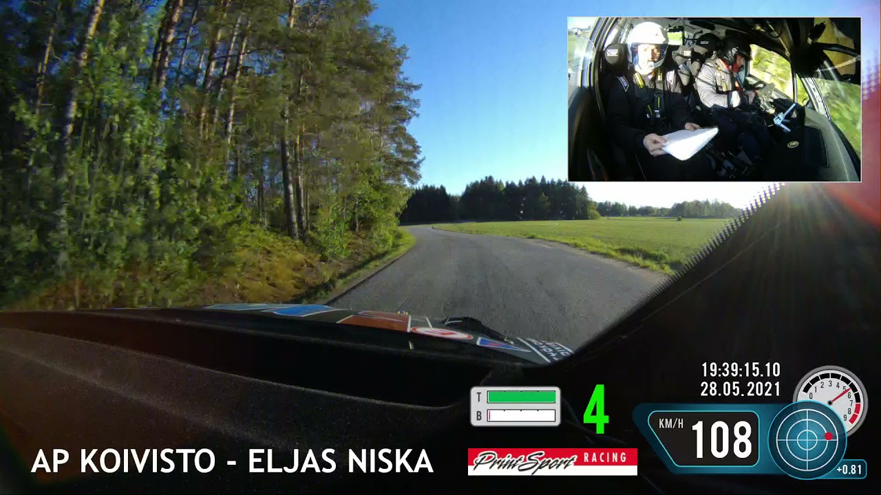 SM Mad-Croc Länsirannikon Ralli 2021 ek2 Ohensaari