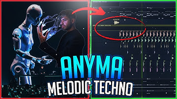 How To Make An Anyma Style Melodic Techno Drop [FL Studio Tutorial]