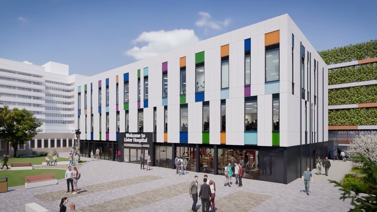 A new welcome: transforming the entrance to Lister Hospital