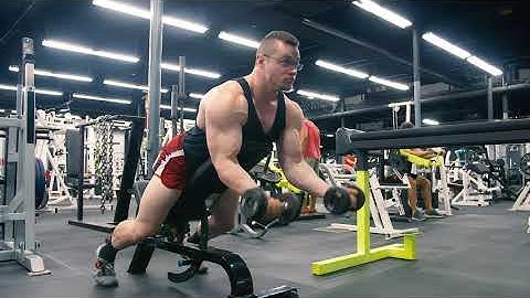 Dumbbell Spider Curl