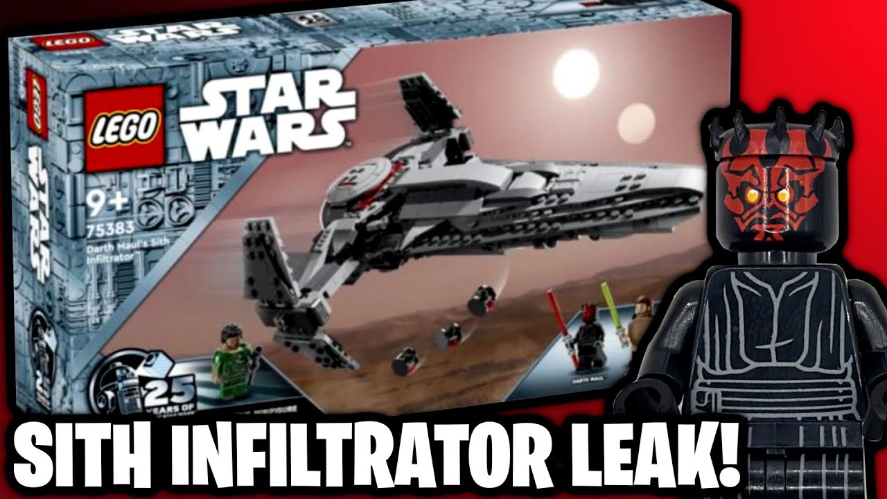 LEGO Star Wars 2024 Leaks Erstes Bild von Darth Maul's Sith