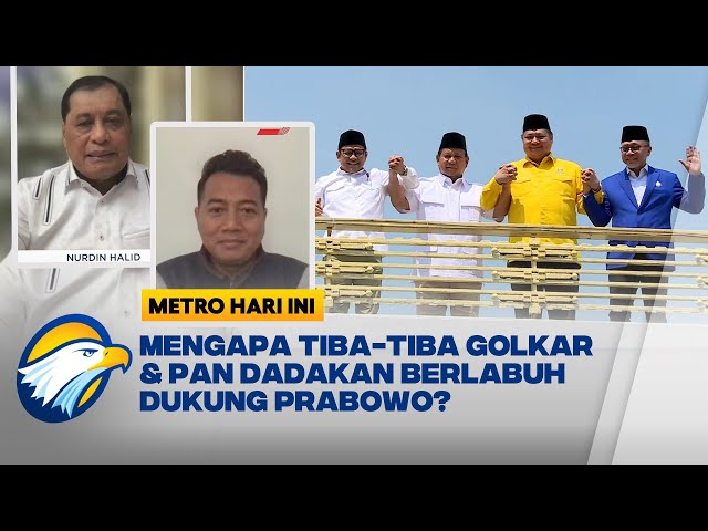 Golkar dan PAN Dukung Prabowo, Atas Restu Presiden Jokowi? class=