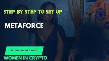 How to set up your wallet and register in Metaforce and also show you how to copy your referal link
