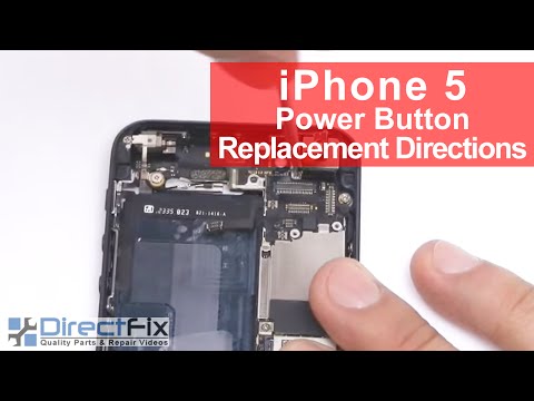 How To IPhone 5 Power Button And Volume Replacement