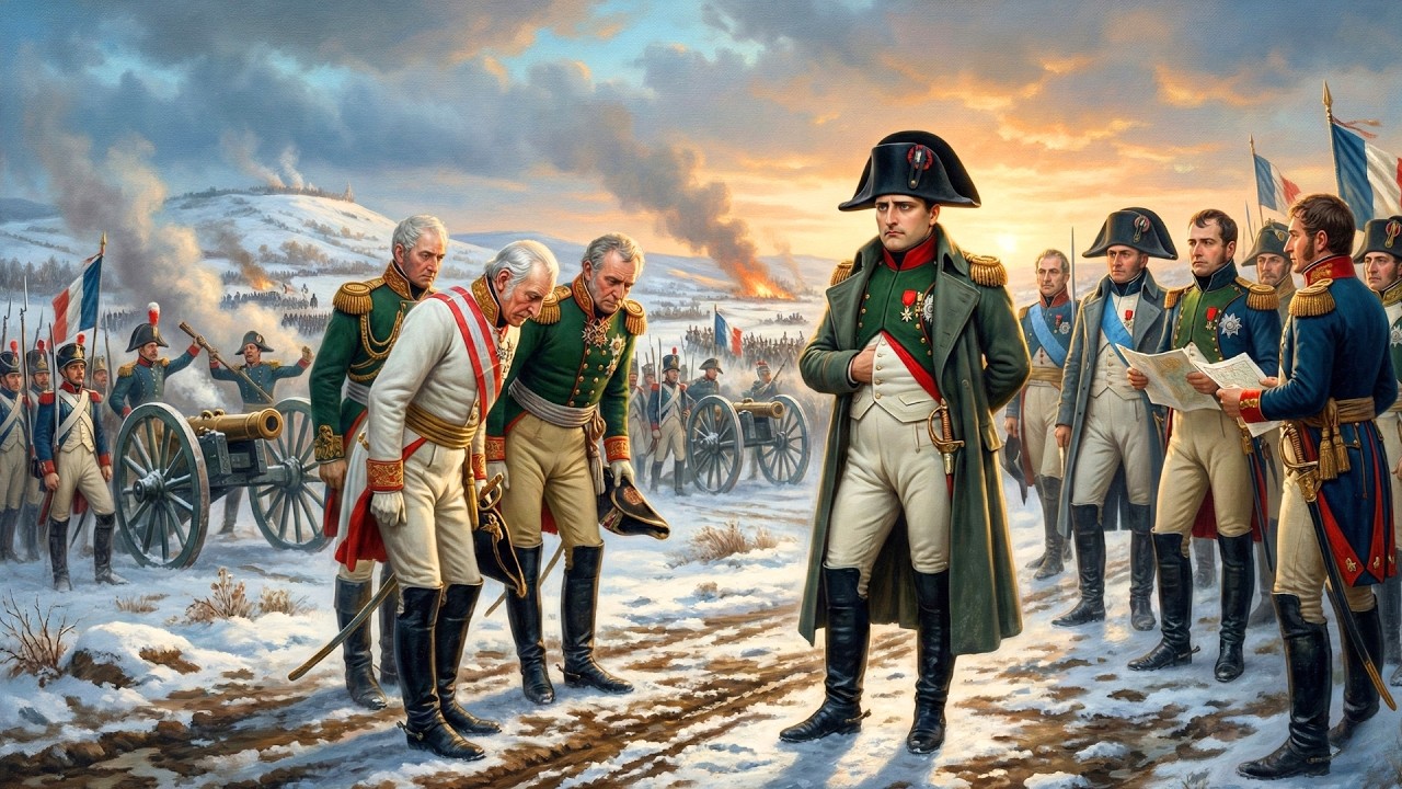 Come Napoleone ha DISTRUTTO un esercito più grande con la pura strategia | Battaglia di Austerlitz