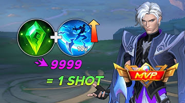 NEW AAMON 100% DAMAGE FULL HP 1 SHOT DELETE BUILD 2025! - MLBB