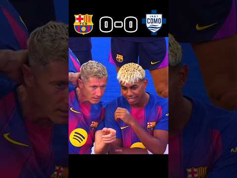 Barcelona Vs Como Lamine Yamal Friendly Match 2025 Shorts Football Barcelona 