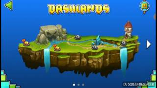 Pasandome la primera isla de geometry dash world