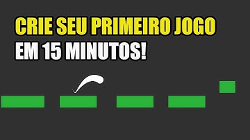 CRIANDO UM JOGO EM 15 MINUTOS NA UNITY COM C# | CRIE SEUS JOGOS