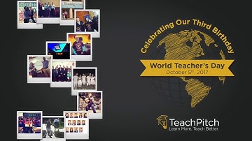 TeachPitch is 3 Years Old!