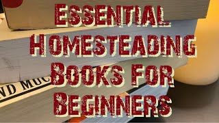Essential Homesteading BOOKS 📚 For Beginners! #homesteading #books
