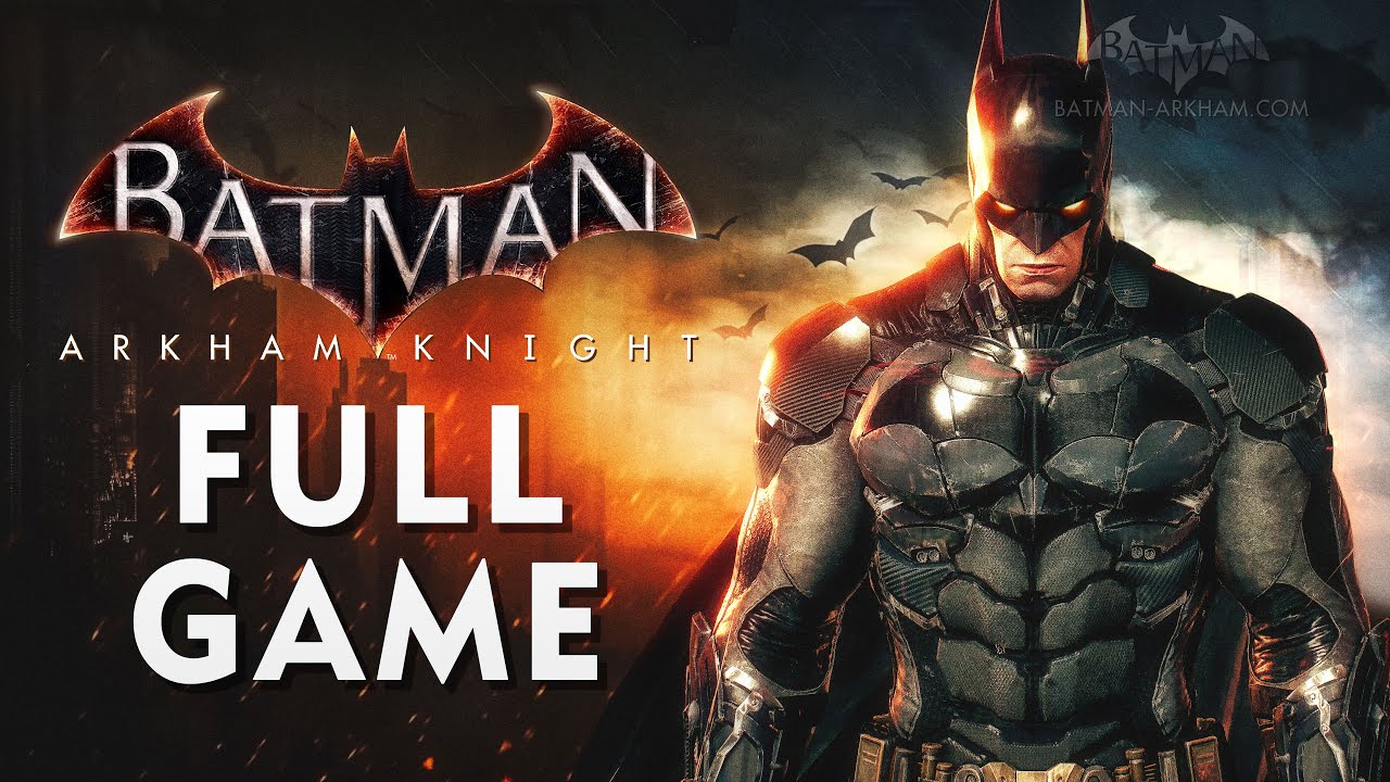 BATMAN ARKHAM KNIGHT PS5 Gameplay Walkthrough Full Game 4K 60FPS No  Commentary 