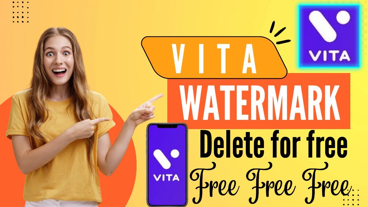 how to remove vita watermark💯vita app ka watermark kaise hataye💯vita💯