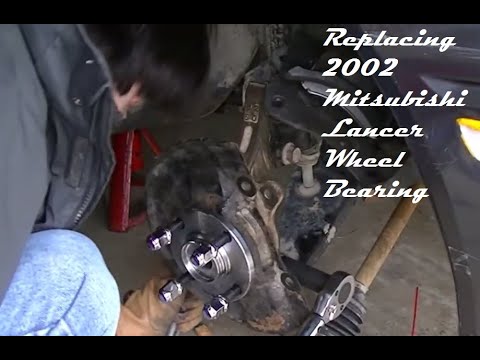 Mitsubishi Lancer Wheel Bearing Disassembly and Reassembly