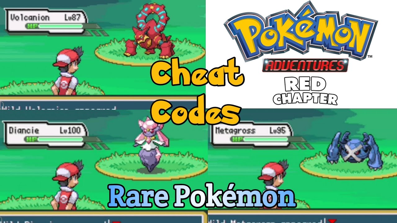 Pokémon Adventure Red Chapter Cheat codes for Android