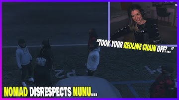 Nomad Disrespects Nunu...🤣 | GTA RP NoPixel 3.0