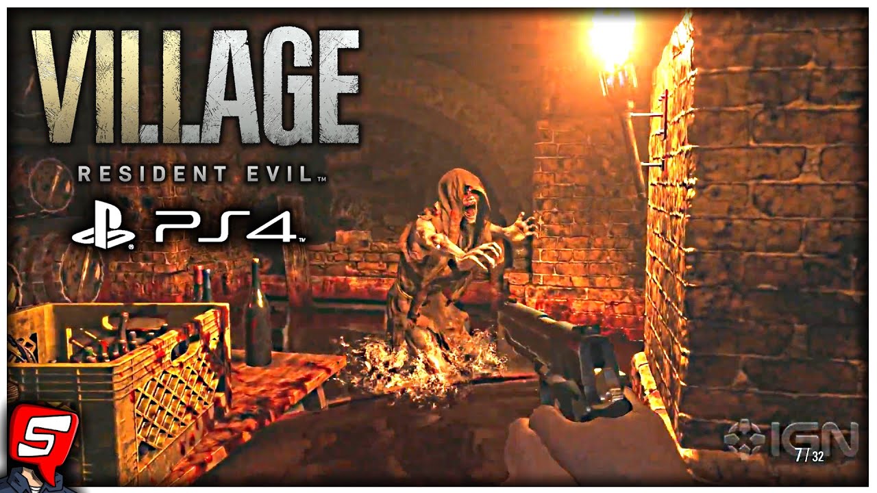  Resident Evil Village (PS4) : Video Games