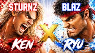 SF6 Ryu BLAZ vs Sturnz KEN Street Fighter 6 High Level