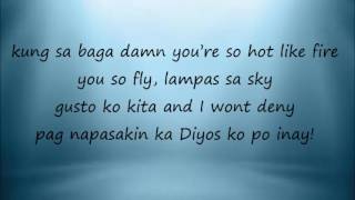 Video thumbnail of "Dyosa lyrics"