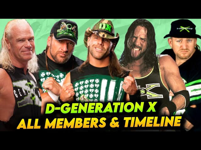 D-Generation X All Members & Timeline In WWE - YouTube