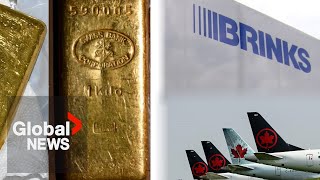 Pearson gold bar heist: Brink's sues Air Canada for more than $20M over theft at Toronto airport