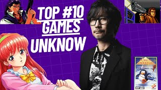 10 Hideo Kojima Games You’ve Never Heard Of 👀
