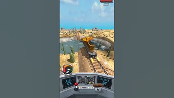 train ramp jumping #gameplay #race #racinggame