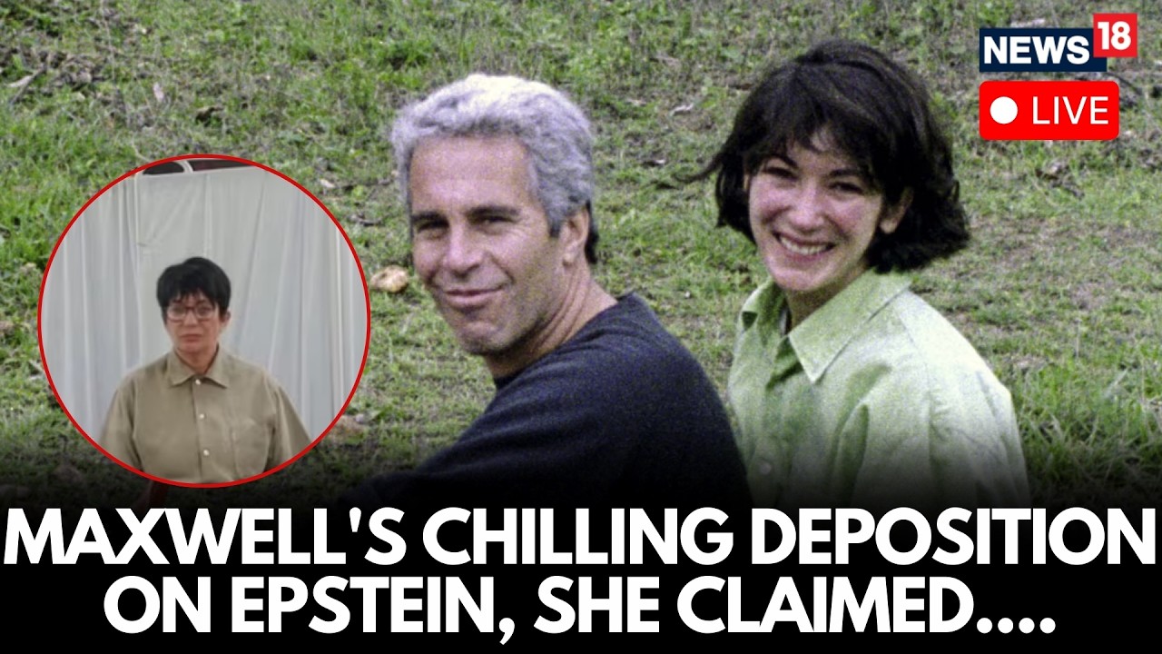 Ghislaine Maxwell’s Chilling Deposition On Epstein | Talks About Trump In Testament | LIVE | N18G