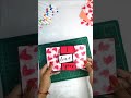 DIY love  Card Tutorial | #shorts #cardmaking #crafteholic