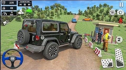 4x4 Offroad Jeep Driving Game - Jeep Wala Game - Android GamePlay 