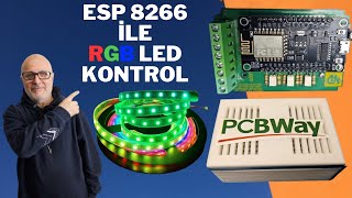 ESP8266 ile RGB LED Devresi Yapımı | Adım Adım RGB Led Kontrol Devresi | #işbirliği