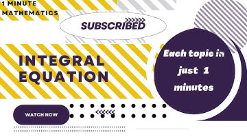 Resolvent kernel | of intregal eqution | #youtubeshorts