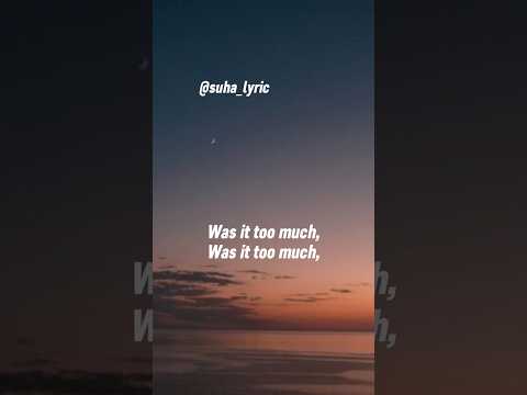 TOO MUCH - THE KID LAROI, JUNGKOOK BTS AND CENTRAL CEE LYRICS BY @suha_lyric
