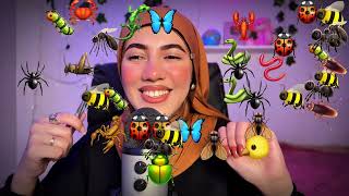 تعالي اسحبلك الطاقه السلبيه من وشك ي صديقي  قبل ماتنام🥢😴 | #asmr  