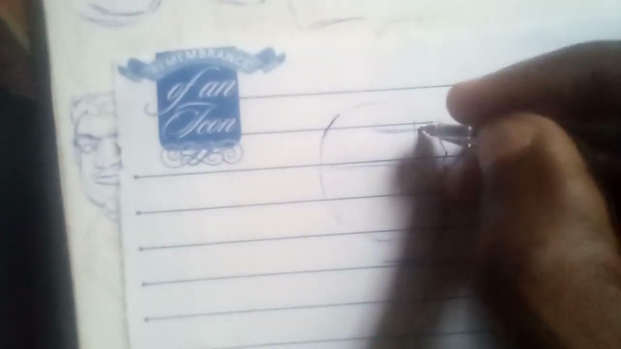 How to draw simple cartoon character type