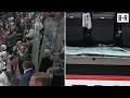 Avalanche Fans SHATTER Glass While Celebrating Penalty Shot Save