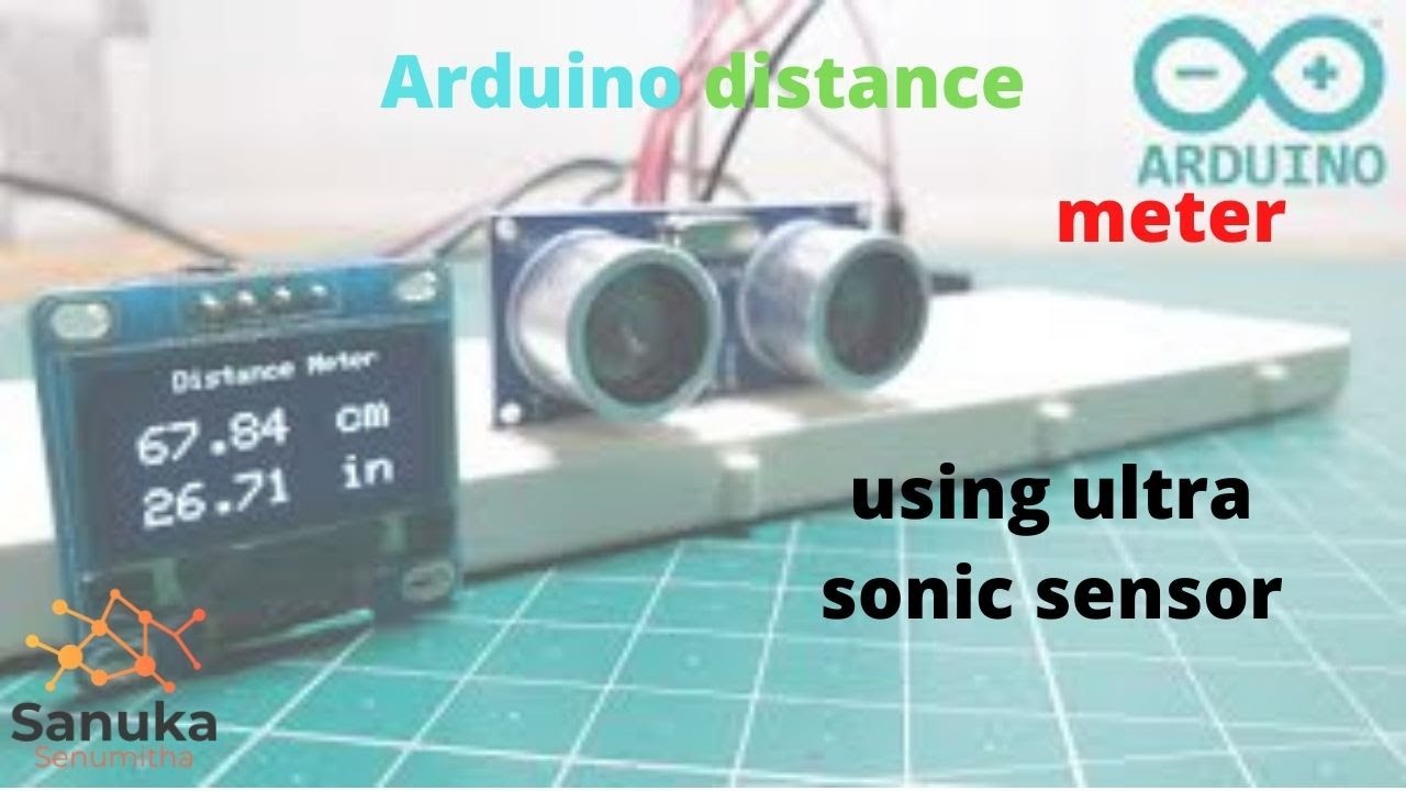Arduino Distance Meter | Ultrasonic Sensor (HC SR04) - YouTube