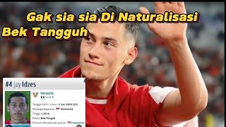 Pantas Saja Tangguh,Bek Naturalisasi Timnas Indonesia Ternyata Terbiasa Main di Liga Keras/Jay Idzes