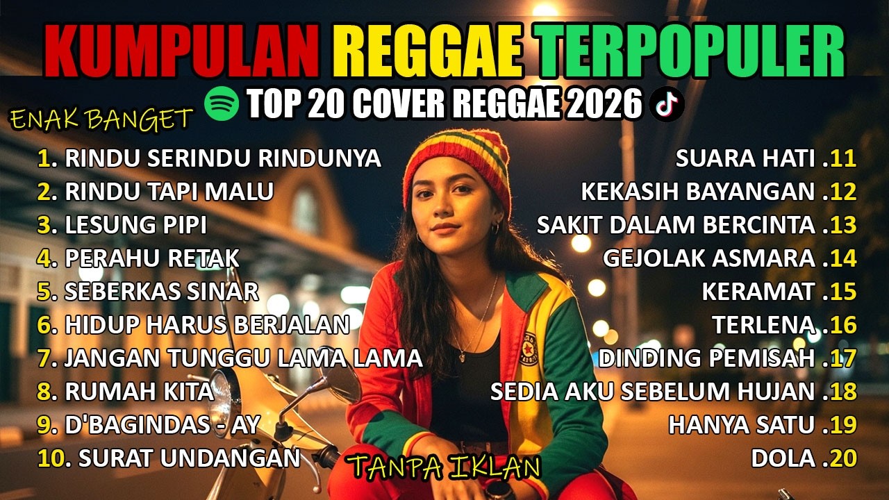 🔥 Top Hits Spotify Indonesia 2026 Full Album Reggae 🎧 Kumpulan Musik Cover SKA REGGAE Terbaru 2026!