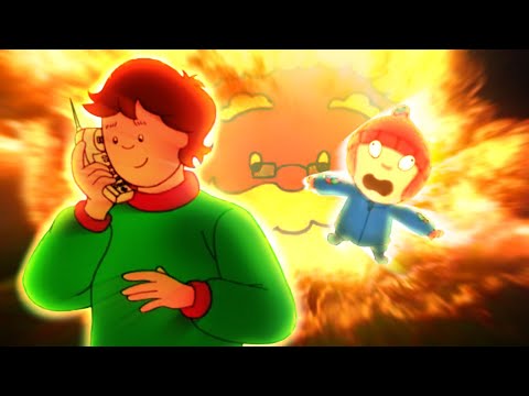 YTP - Caillou Keeps Blowing Up On Chrimbus Day (NOT FOR KIDS)
