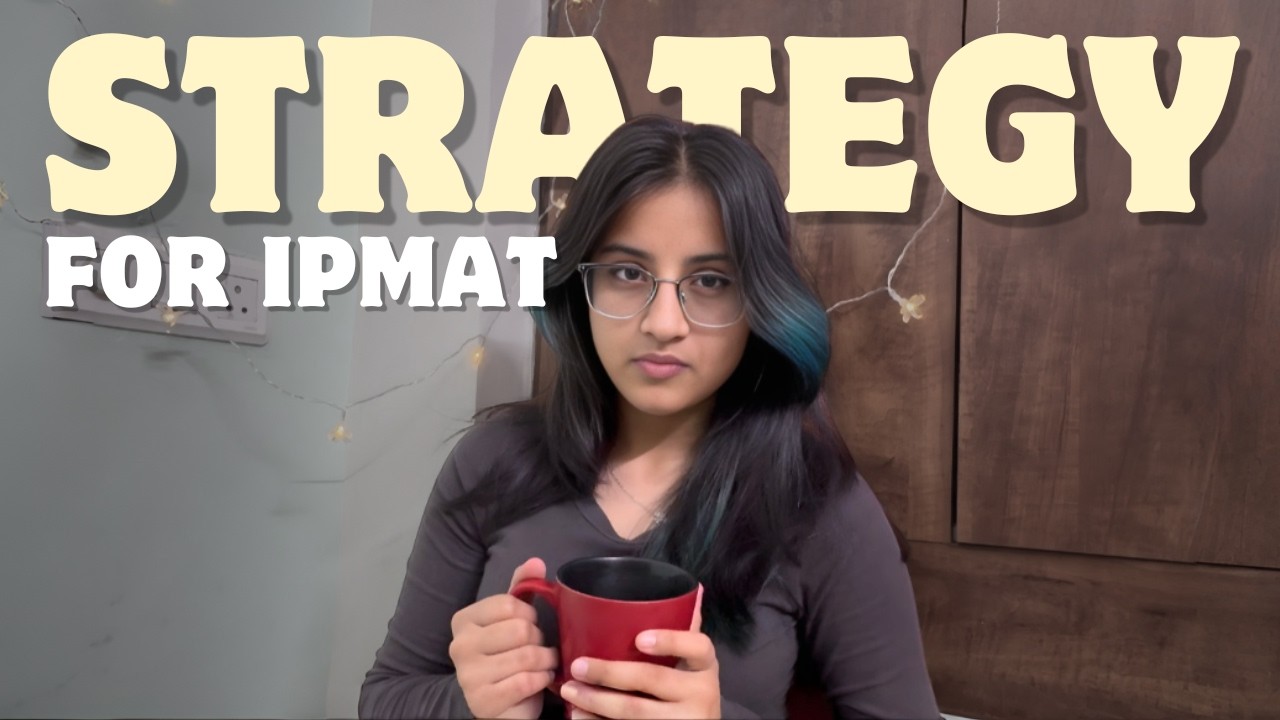 IPMAT in 30 Days? Complete Strategy + Study Plan - YouTube