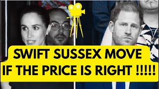 ANYTHING FOR MONEY - SUSSEX SWIFT MOVE ON THIS #meghan #princeharry #royal 