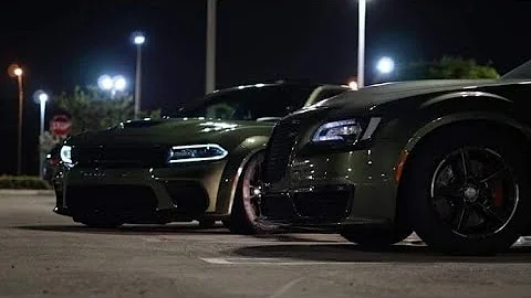Quickest Grudge Chrysler 300 Hellcat vs C7 Z06 Magnuson 2650 Heads Cam E85