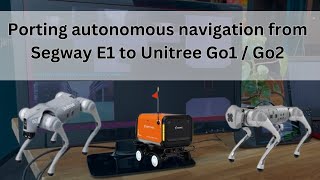 Unitree Go2 - autonomous navigation, gesture control