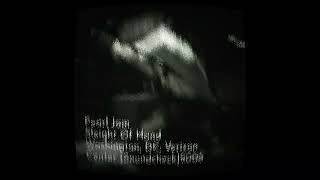 Pearl Jam - Sleight Of Hand , Washington DC, Verizon Center 2006 #soundcheck #sbd