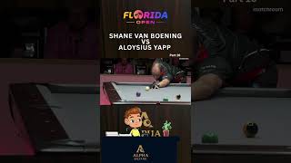 Shane van Boening main halus! Run-out mulus, skor jadi 9-7. #Biliar #SVB #Runout #9Ball