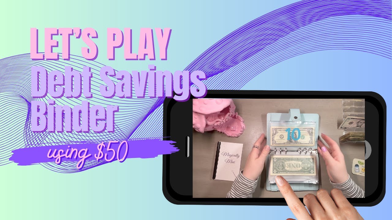 $50 into my Debt Savings/ Lets Play/ Single Mom Income 