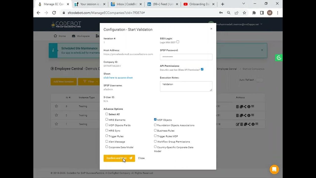 Validation Example Using MDF Objects YouTube