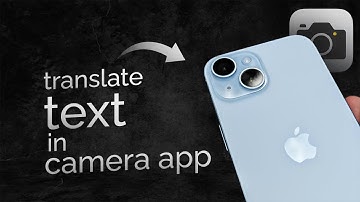How to Translate Text in the Camera App on iPhone (tutorial)